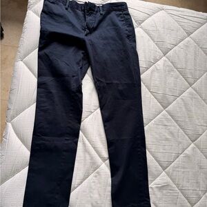 Banana Republic Navy Fulton Skinny Fit Chinos